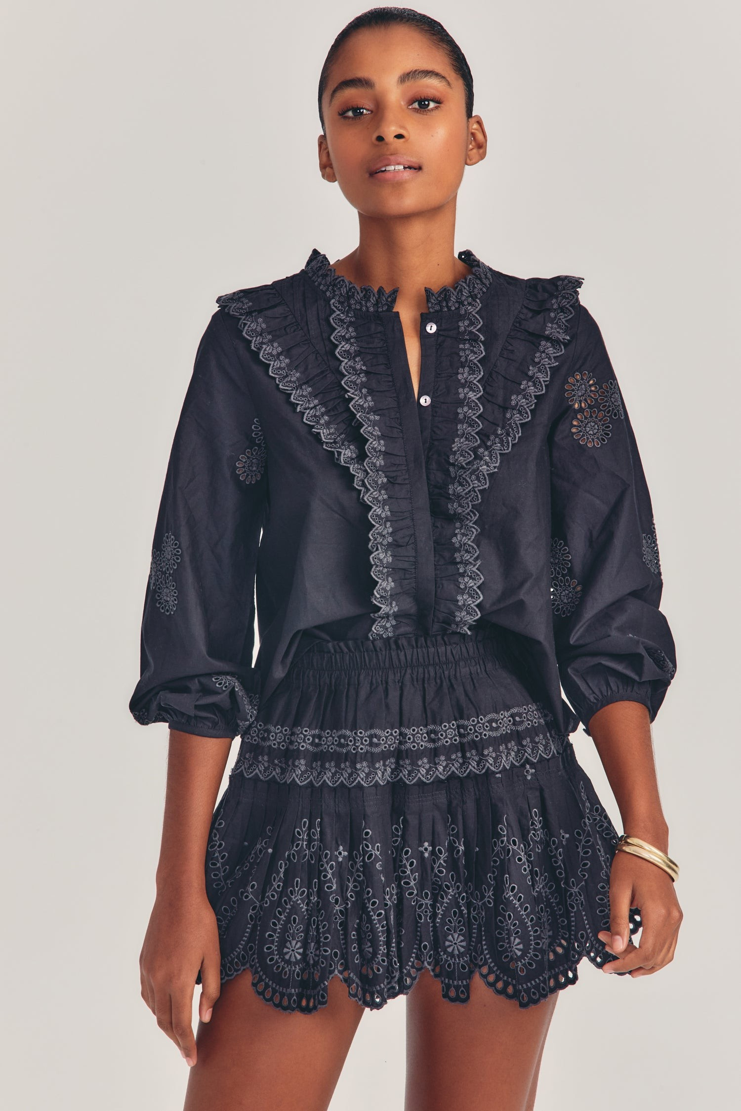 Sarie Mini Skirt | LOVESHACKFANCY