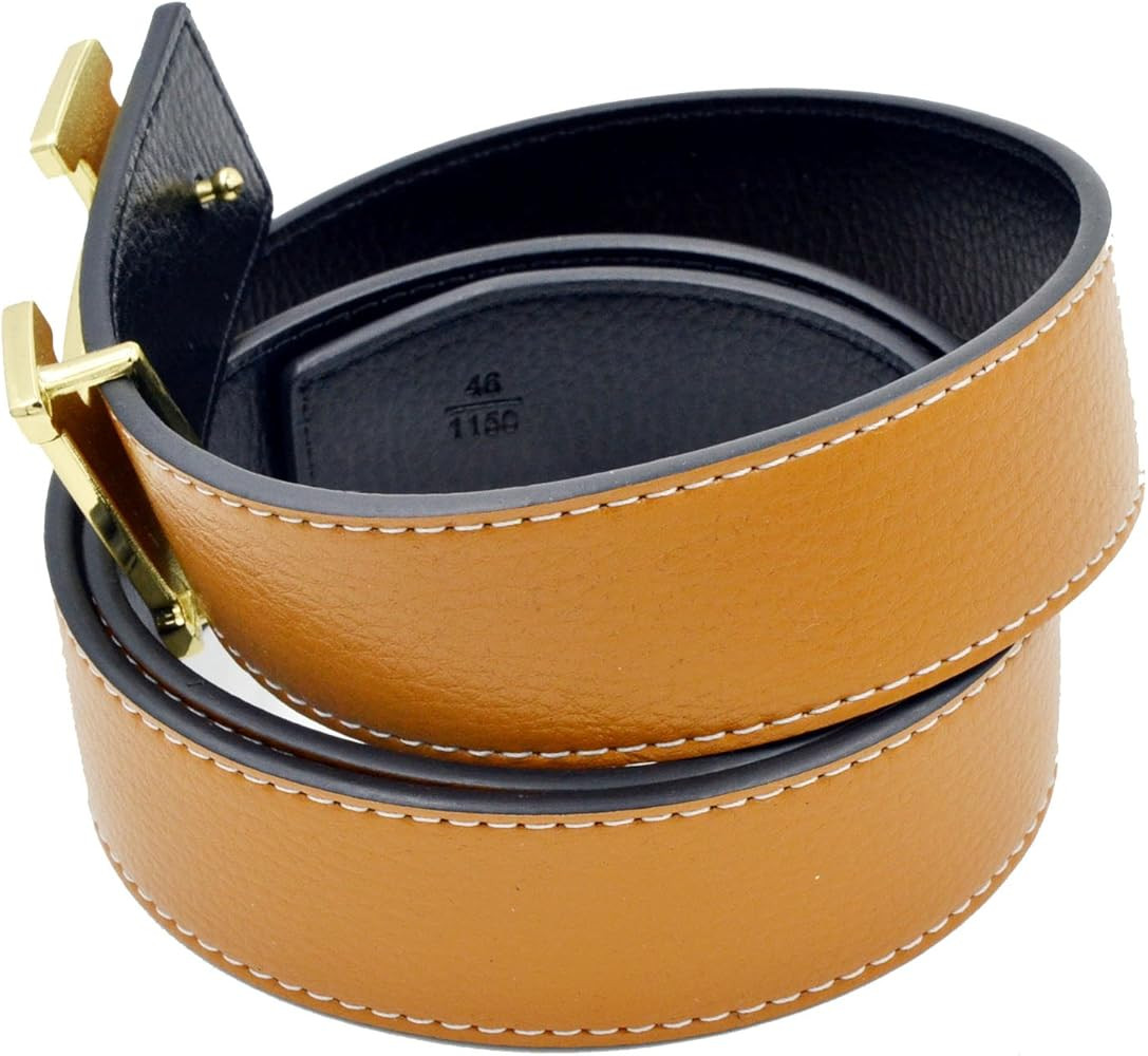 Luxury Designer Casual Business style Belt for Men/Women 4.0CM Buckle | Amazon (US)