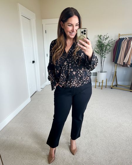 Fall Workwear 

Fit tips: Blouse L, size down if in between sizes // Pants 12, tts

Fall fashion  Floral blouse  Everyday fall outfit Fall outfit inspirational  Fall workwear 

#LTKover40 #LTKmidsize #LTKSeasonal