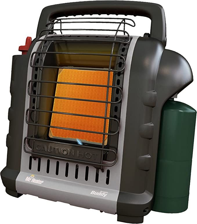 Mr. Heater F232017 MH9BXRV Buddy Grey Indoor-Safe Portable RV Radiant Heater (4,000-9,000-BTU) | Amazon (US)