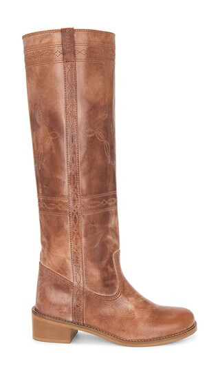 Ann Western Stitch Gaucho Boot in Cognac | Revolve Clothing (Global)
