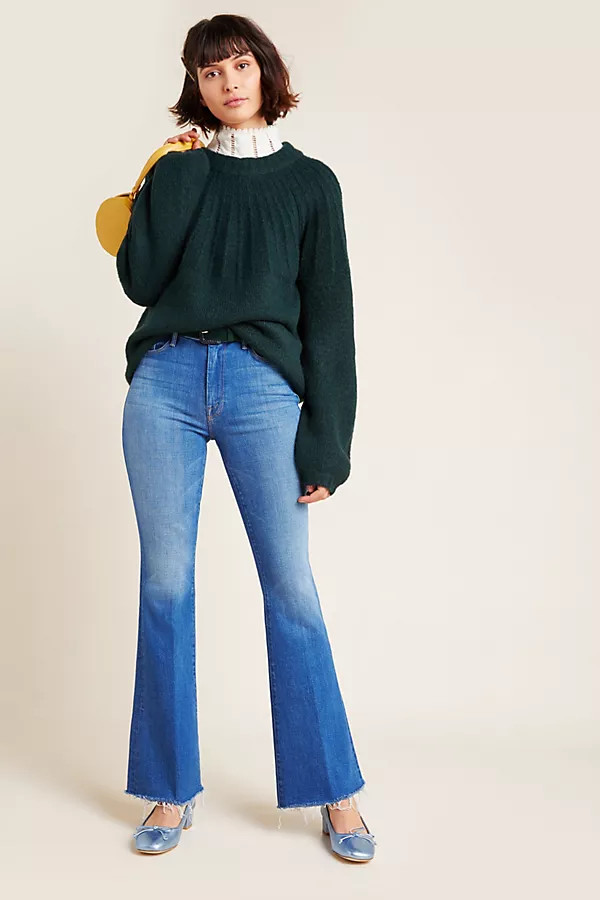 MOTHER The Weekender High-Rise Flare Jeans | Anthropologie (US)
