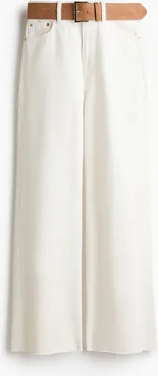 H&M Wide High Waist Jeans | Nordstrom | Nordstrom
