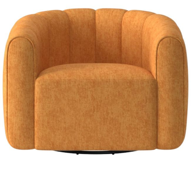 Fitz Dream Ginger Tea Swivel Chair | CB2