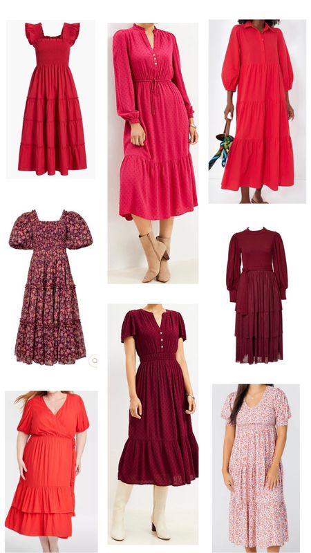 Red dresses for Rosh Hashanah ❤️