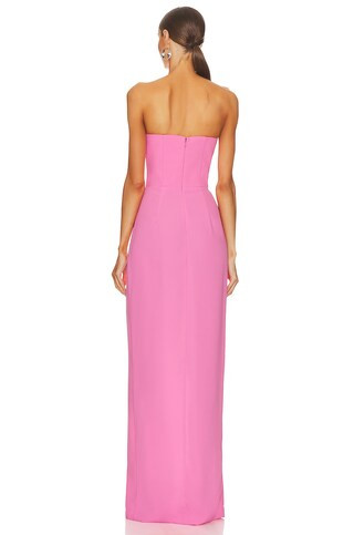x REVOLVE Cherri Gown in Shocking Pink | Revolve Clothing (Global)