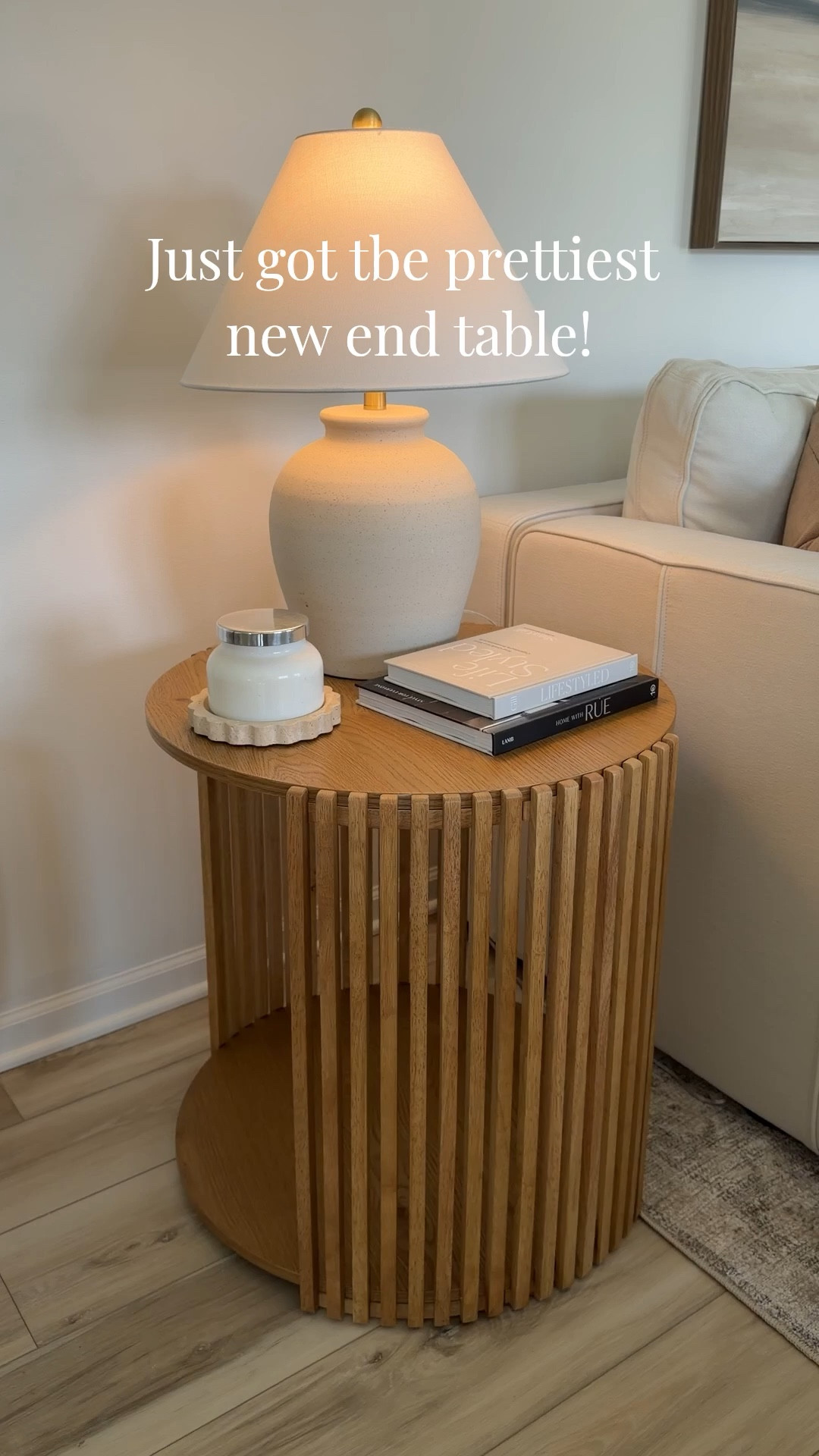 This end table is gorgeous! It’s affordable and the quality is so good 

#LTKHome