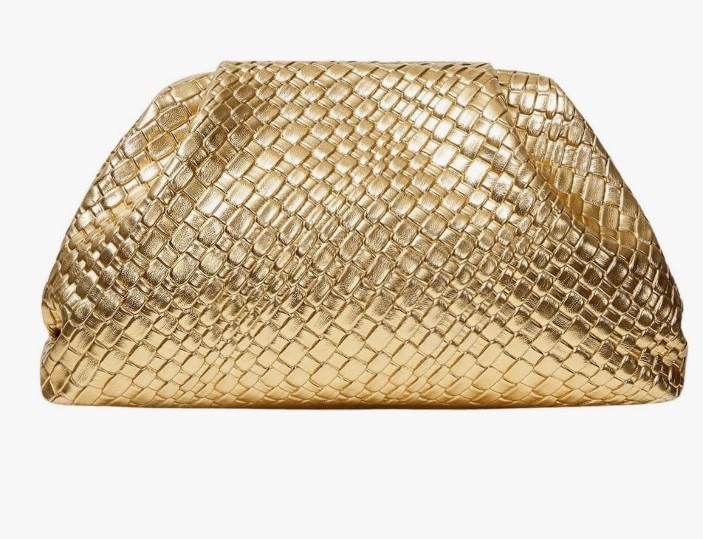 A gold clutch works year round. Looks just as good at the holidays as it does in summer! This is a great size too!

#LTKFindsUnder50 #LTKOver40