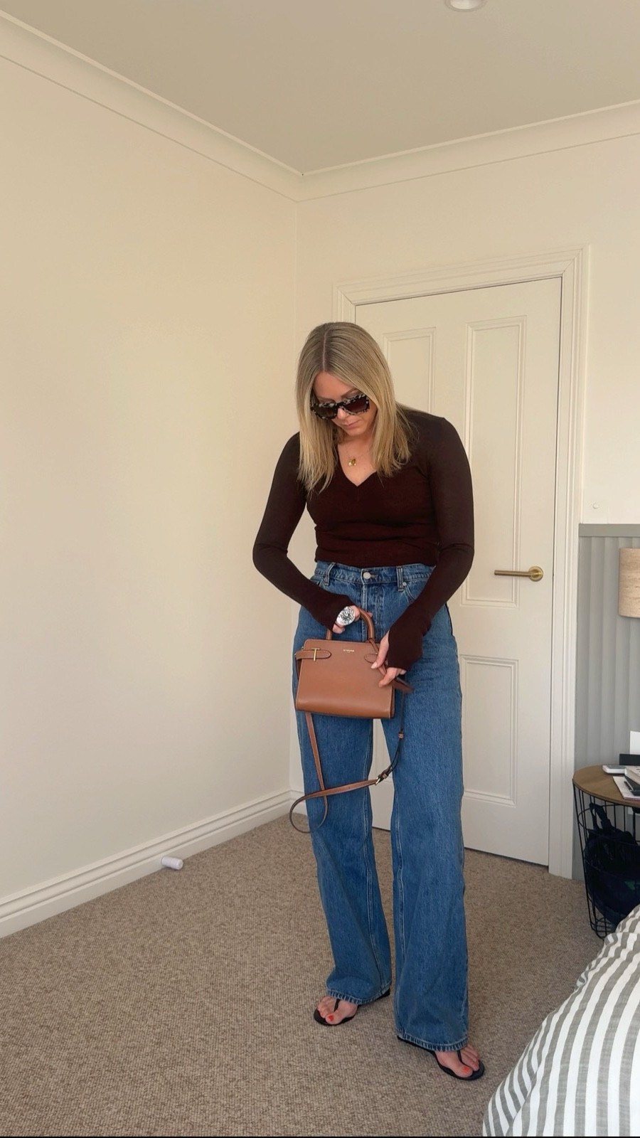 Try on my Henne gift with me! I’m in a 12 in the pants, 30 in the jeans, medium in the Aveline knit, 12 in the Carr top and small in the Maikin tank x

#LTKstyletip #LTKaustralia #LTKautumn