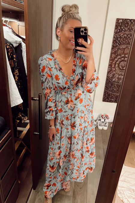 Amazon maxi dress! Great for fall/winter at the beach! I have it in two colors.
Wearing small.
My jewelry is 40% off! Perfect gift idea. 


#LTKunder50 #LTKstyletip #LTKsalealert