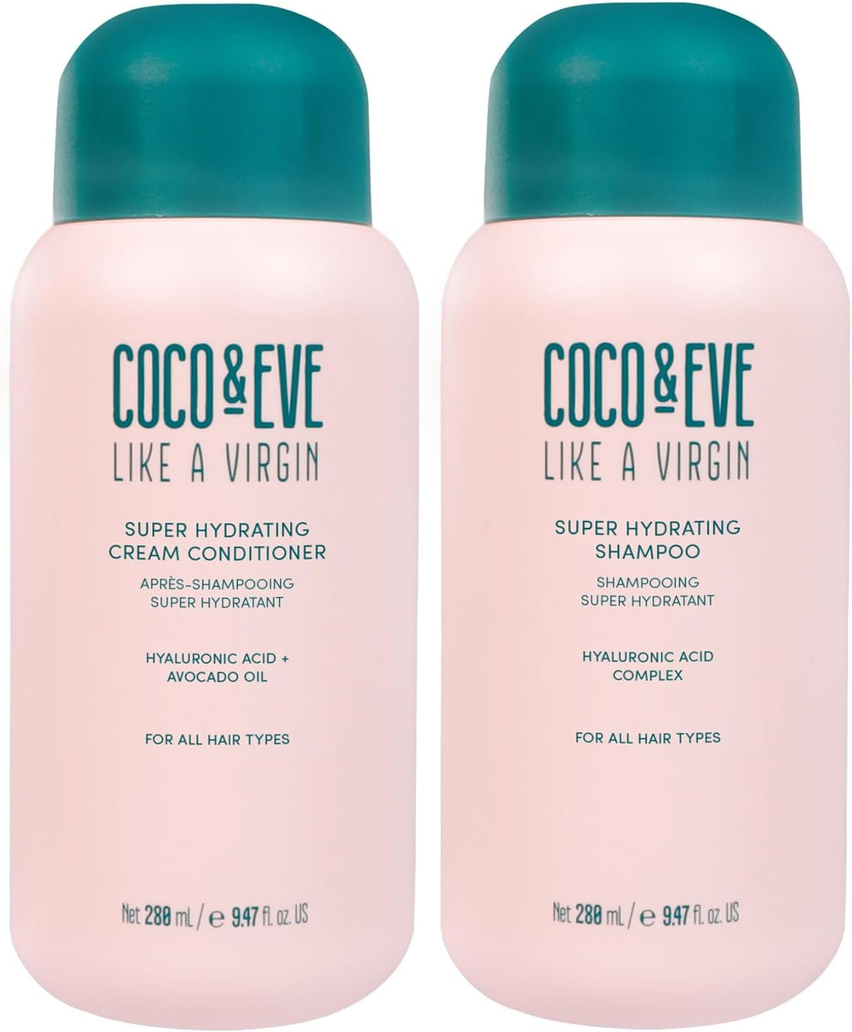 Coco & Eve Like A Virgin Shampoo & Conditioner Bundle Kit - Natural, Sulfate free Hair Care with ... | Amazon (UK)