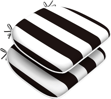 Click for more info about DYTXIII Set of 2 Outdoor Chair Cushions with Ties,Water Repellent Patio Chair Pads 17"x 16" for O...