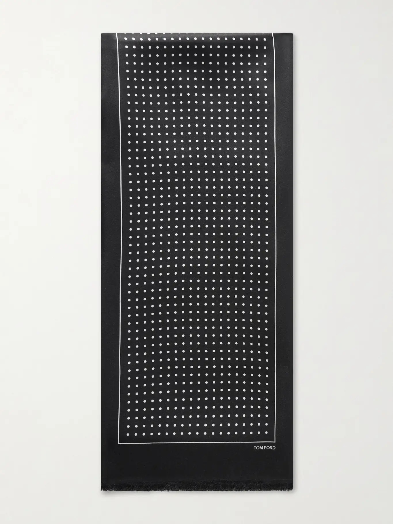 Polka-Dot Silk-Satin Scarf | Mr Porter (US & CA)