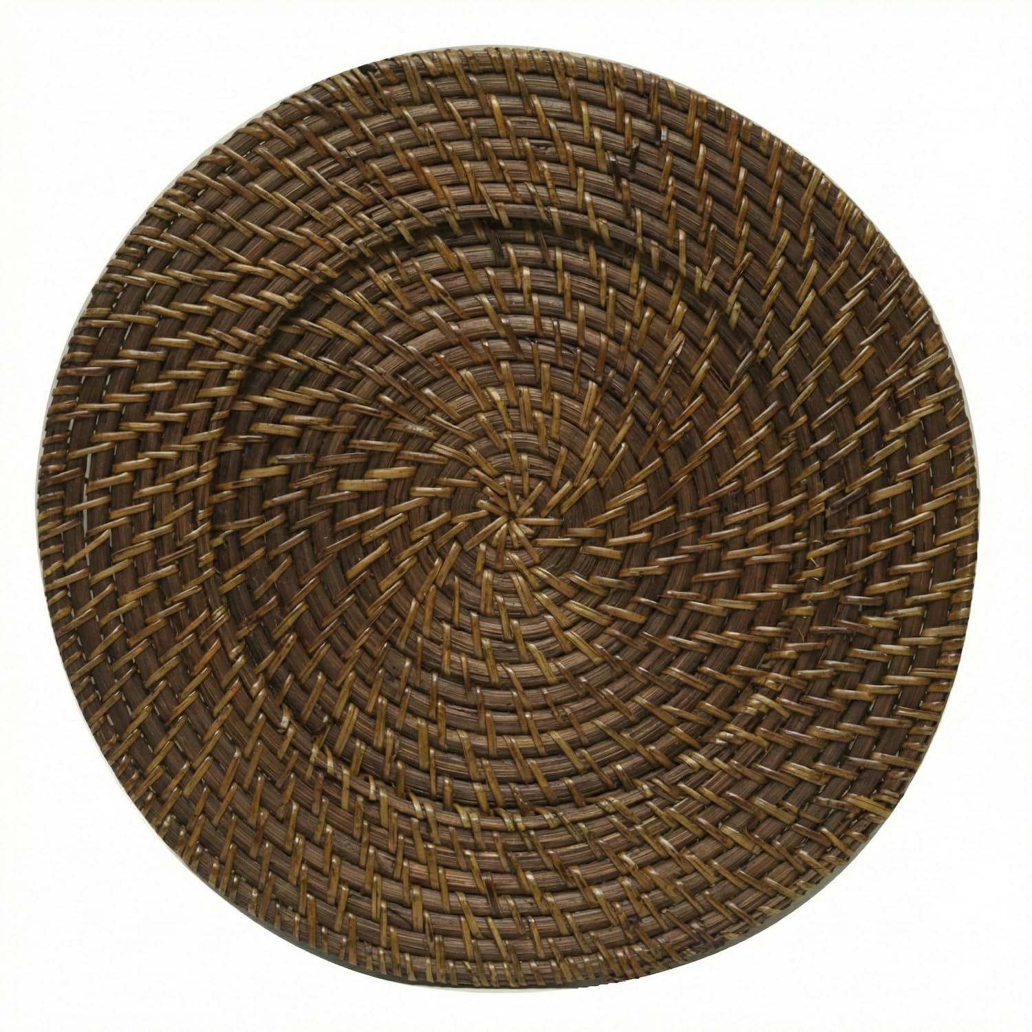 Chargeit by Jay Rattan Charger Plate, Brown | Amazon (US)