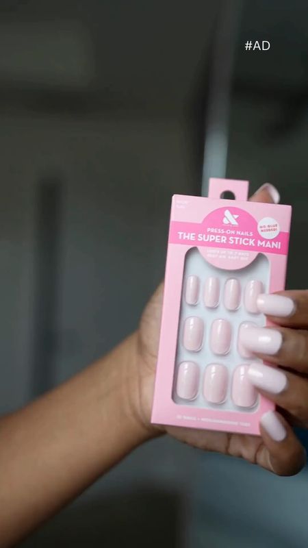 #ad Here are 4 reasons why I am no longer going back to the nail salon.

Nail Style: TUTU TAB PRESS-ONS SHORT | SQUOVAL
1. I found a solution and I am able to do my nails in the comfort of my home. I started using these press ons from Olive and June that Can be found at target.
2. I can switch my nails whenever I want. There are so many design styles to choose from at olive and June
3. I love that I don’t have to jeopardize the health of my nails. With this press on kit I can prep my own nails myself and since it’s easy to take these nails off. I can let my nails breathe more often.
Also, just want to say, thank you to target and olive and June for sponsoring this post. 
4. Press on nails are just more cost effective and in this economy being price conscious is important.

You can find these @ oliveandjune Super Stick Mani Press ons at target 


#oliveandjunepartner #Target #TargetPartner #Ad @Target #pressonnails



#LTKstyletip #LTKVideo #LTKSpringSale