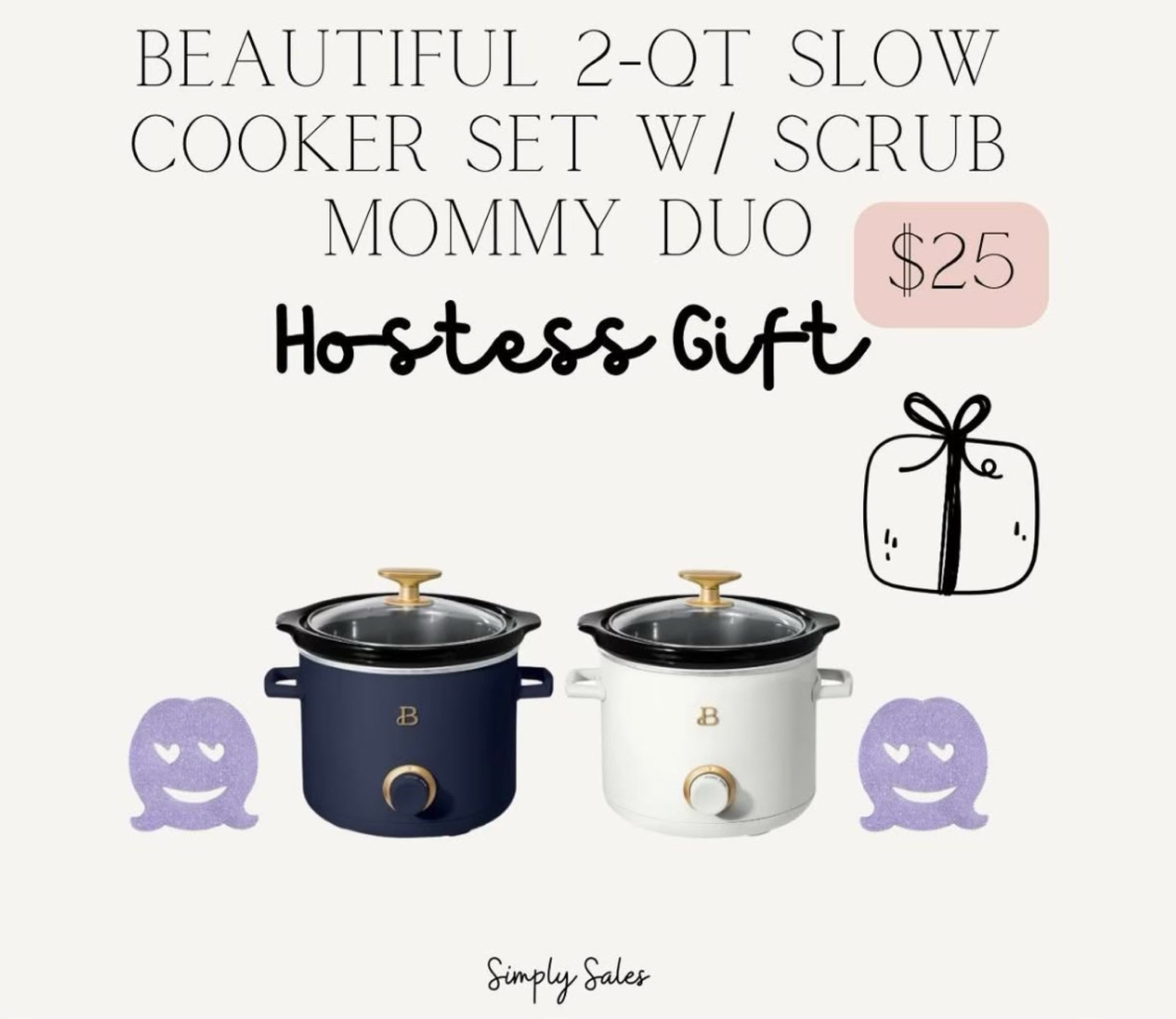 🎉 The Ultimate Hostess Gift 🎉
Heading to holiday parties? This Beautiful 2-QT Slow Cooker Set (White Icing + Starry Night) is the perfect under-$25 gift!
✨ Bring a dip, leave the crockpot—practical and thoughtful!
✨ Add a bottle of wine for extra cheer.
✨ Comes with adorable Scrub Mommy sponges.
✨ Sleek, stylish, and something every hostess will use.
I’d LOVE to receive one, wouldn’t you? 😍 Let’s swap ideas—what’s your go-to crockpot appetizer recipe? I’m looking for something fresh this season! 👇

#LTKHoliday #LTKGiftGuide #LTKSeasonal