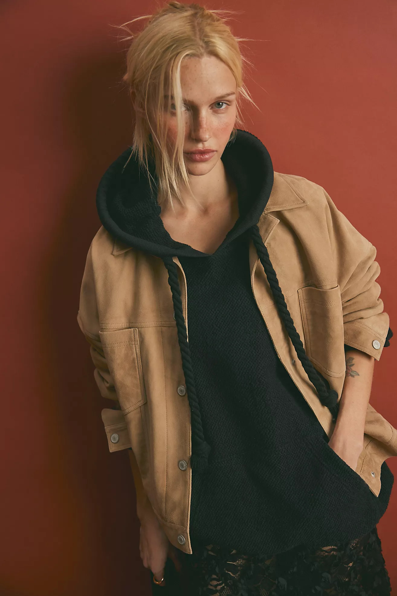 We The Free Opal Swing Suede Jacket | Free People (Global - UK&FR Excluded)