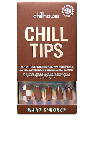 Chillhouse Want S'more Chill Tips Press-on Nails in Want S'more. | Revolve Clothing (Global)
