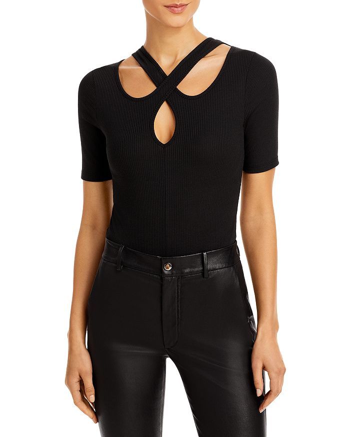 AQUA Cutout Bodysuit - 100% Exclusive Women - Bloomingdale's | Bloomingdale's (US)