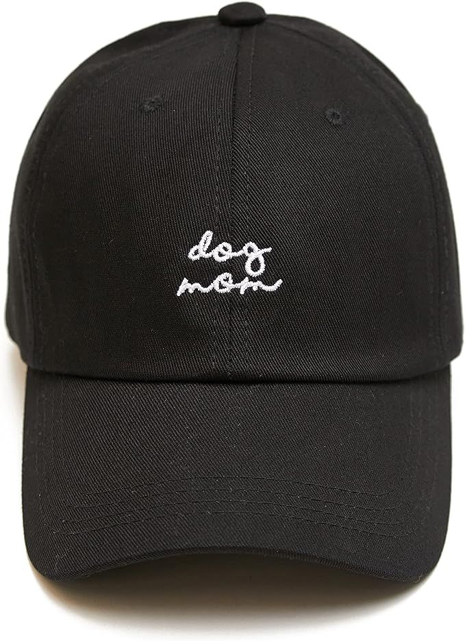 Dog Mom Baseball Cap – Fashionable Embroidered Trucker Hat for Women. Trendy, Light Weight Adju... | Amazon (US)