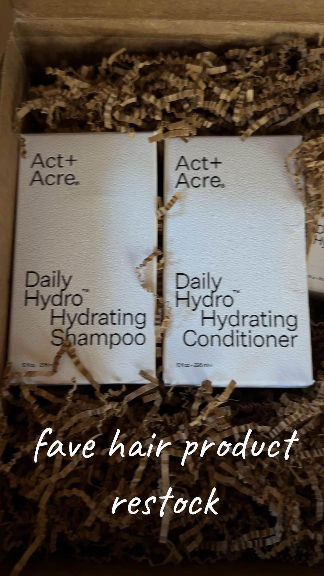 Nothing like opening a box of products my hair refuses to live without.
Act+Acre is my holy grail lineup:
🌿 Daily Hydro Shampoo + Conditioner → clean but hydrating
🌿 Cold Processed Curl Spray → keeps curls defined, not crunchy
🌿 Anti-Frizz Leave-In Conditioner → my frizz-fighting MVP
🌿 Scalp Serum → basically skincare, but for your scalp

Because healthy hair starts at the root (literally). 👏

👉 Linked my full routine — if you’ve been curious about Act+Acre, this is your sign to try it.

#LTKBeauty #LTKHair #LTKSeasonal #selfcare

#LTKBeauty #LTKSeasonal #LTKStyleTip
