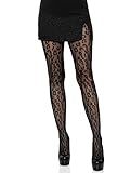 Leg Avenue Women Dark Alternative Animal Fishnet tights, Leopard, One Size US | Amazon (US)
