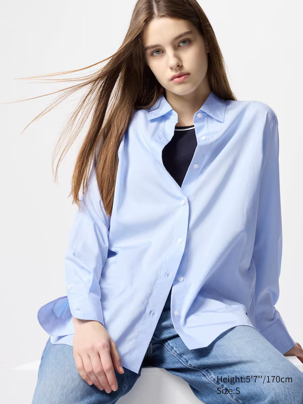 Cotton Shirt | UNIQLO (UK)