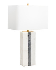 27in Ascendia Marble Table Lamp | TJ Maxx
