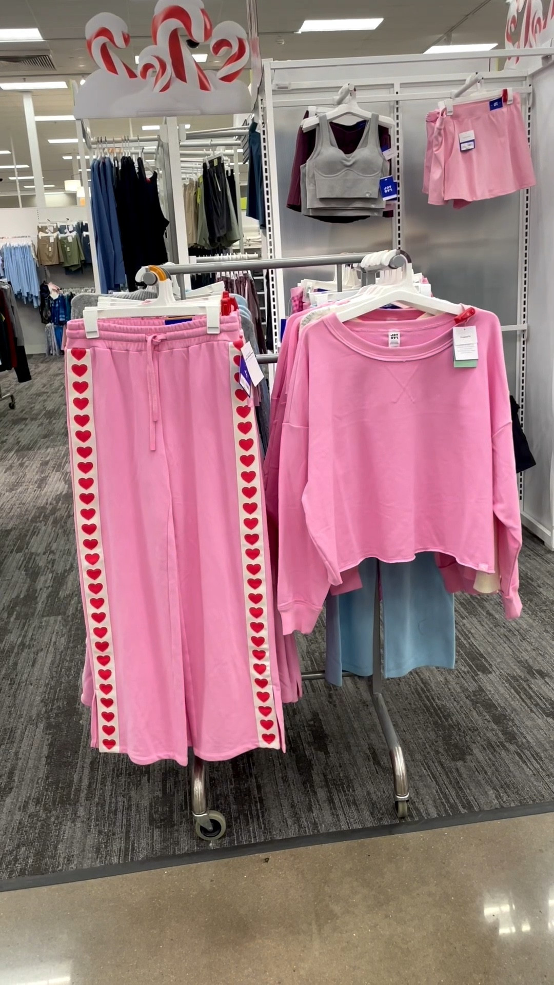 The cutest valentines collection. Just dropped and we need. Perfect for errands, school pick up, park days, and ofc the gym. This and so much more 🔗 

#LTKfitnessgoals #LTKSeasonal #LTKActive