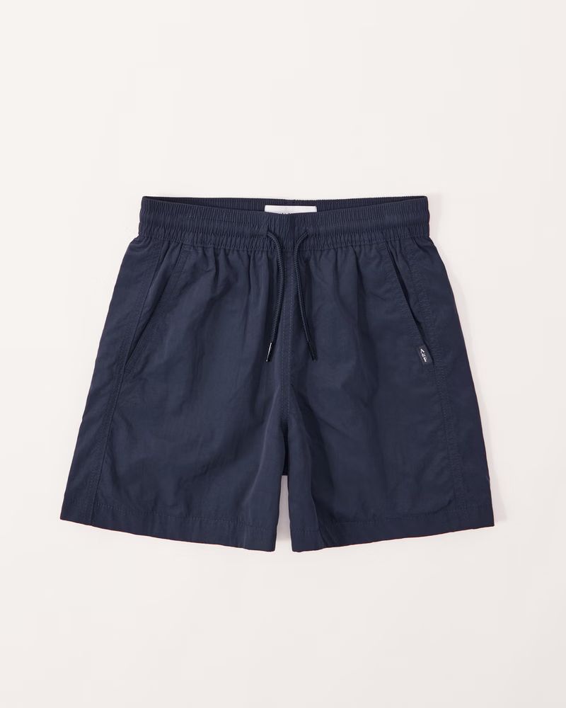 abercrombie kids boys pool to play shorts in navy - size 11/12 | Abercrombie & Fitch (US)