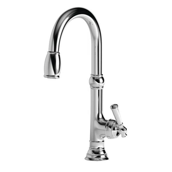 2470-5103/26 Jacobean Single Handle Pull Down Kitchen Faucet | Wayfair North America