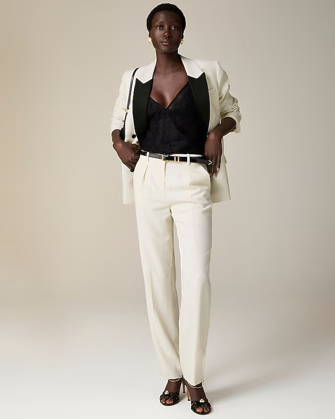 Collection Portia pant in tuxedo wool | J. Crew US