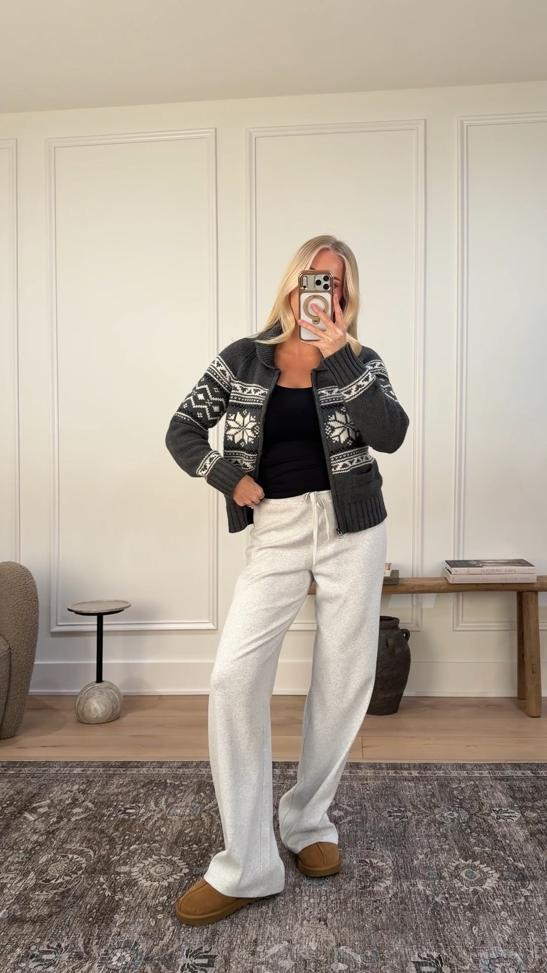 Wearing a small in top, med in sweater (Hthr Chrcl /Birch), small in pants (heather cloud white), shoes are tts! #kathleenpost

Winter weather outfit, cold weather wear, lunch date look, running errands outfit

#LTKootd #LTKSeasonal #LTKdayinmylife