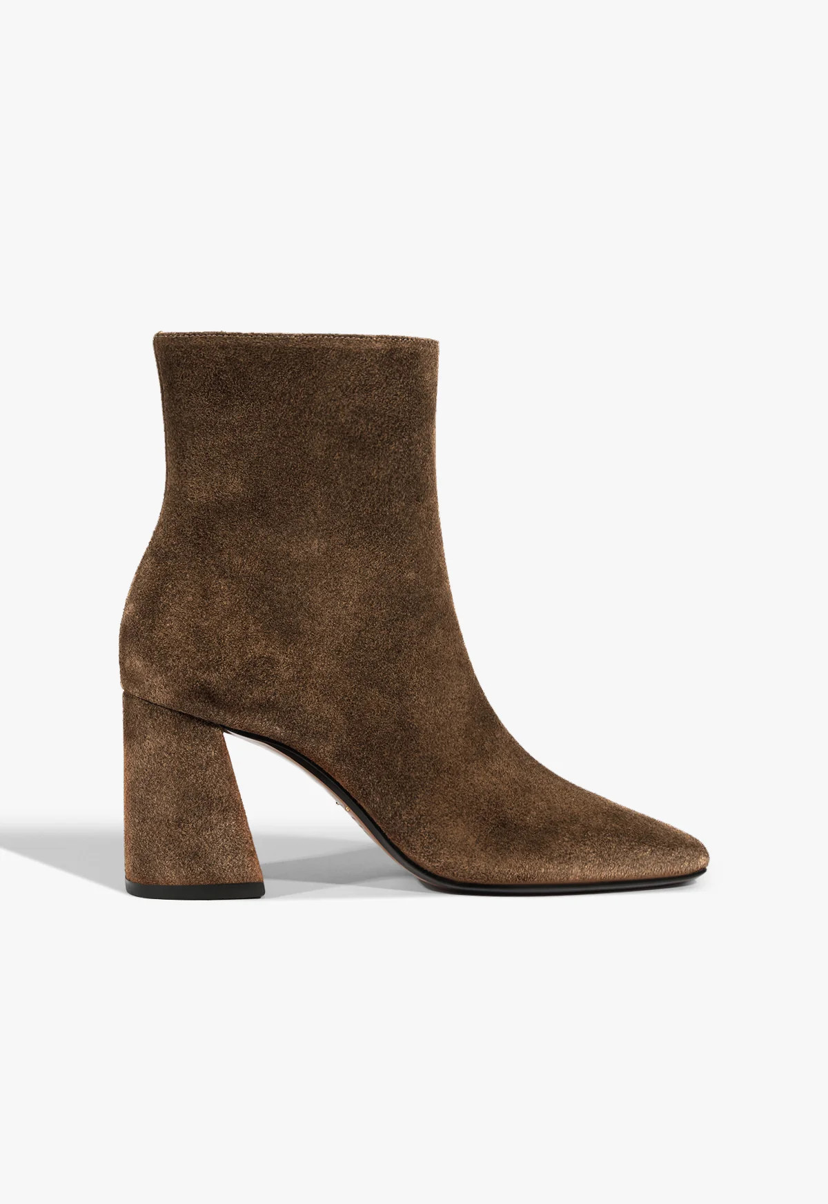 Brown Suede Bootie Leia | SCHUTZ | Schutz (US)