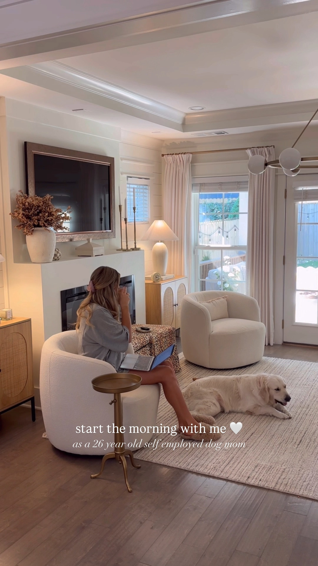 Morning in my life 🤍☕️ I’m wearing a large in this amazon set! 🫶🏼 

Lifestyle vlog 
Morning vlog 
Get ready with me
Start the morning with me 

#LTKFindsUnder100 #LTKStyleTip #LTKHome