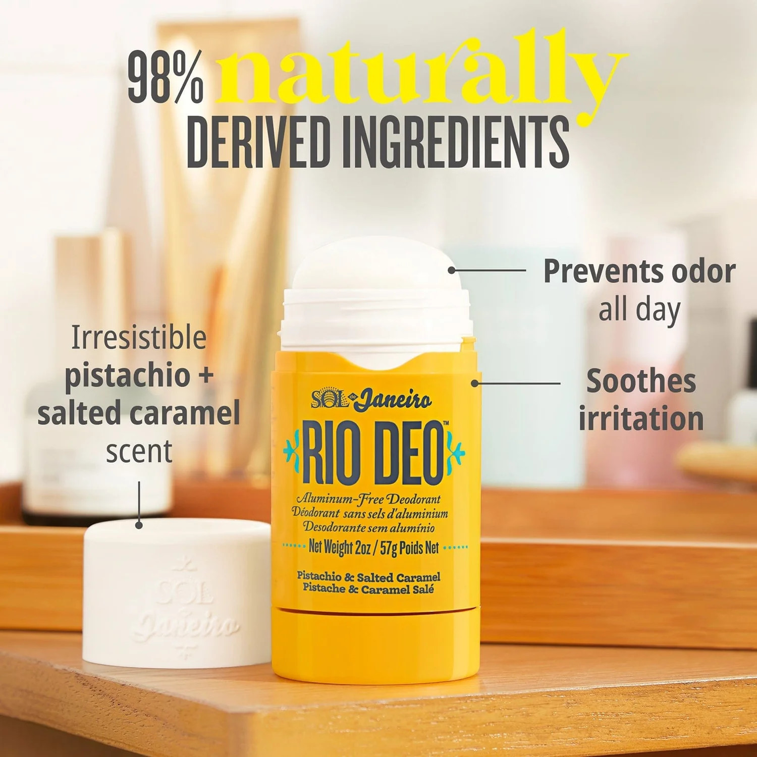 Rio Deo Aluminum-Free Deodorant Cheirosa 62 - Sol de Janeiro | Sol de Janeiro