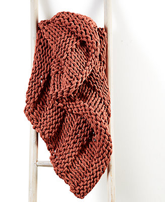 Oake Chunky Knit Throw, 50 | Macys (US)