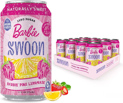Swoon Barbie™ Pink Lemonade - Sugar Free Lemonade Low Carb, Paleo-Friendly, Gluten-Free Keto Dr...