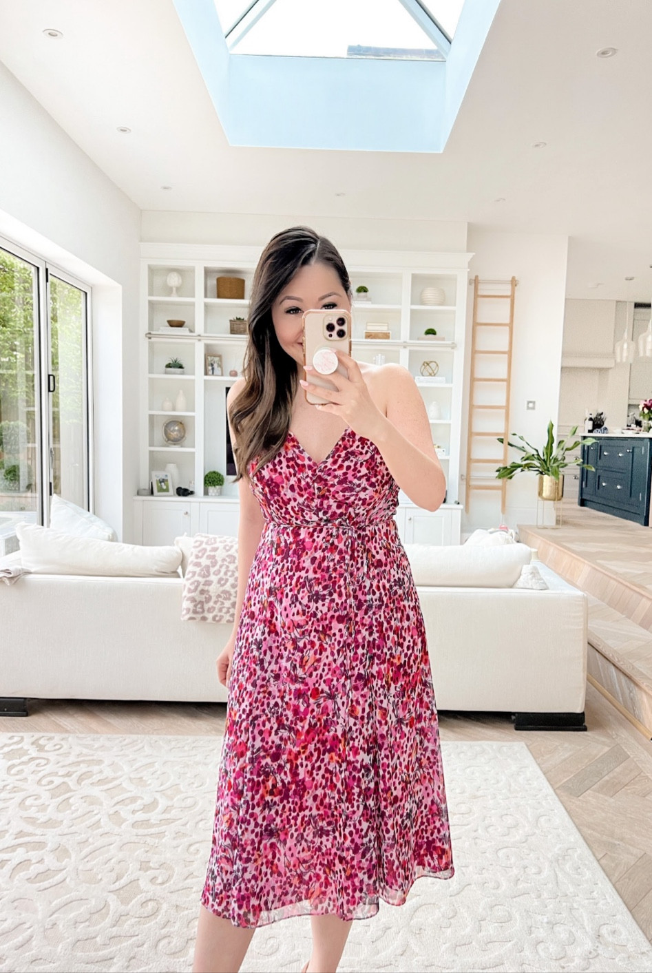 Reiss, spring summer style, floral dress, pink floral dress, day dress, outfit inspiration, midi dress 

#LTKstyletip #LTKeurope #LTKSeasonal