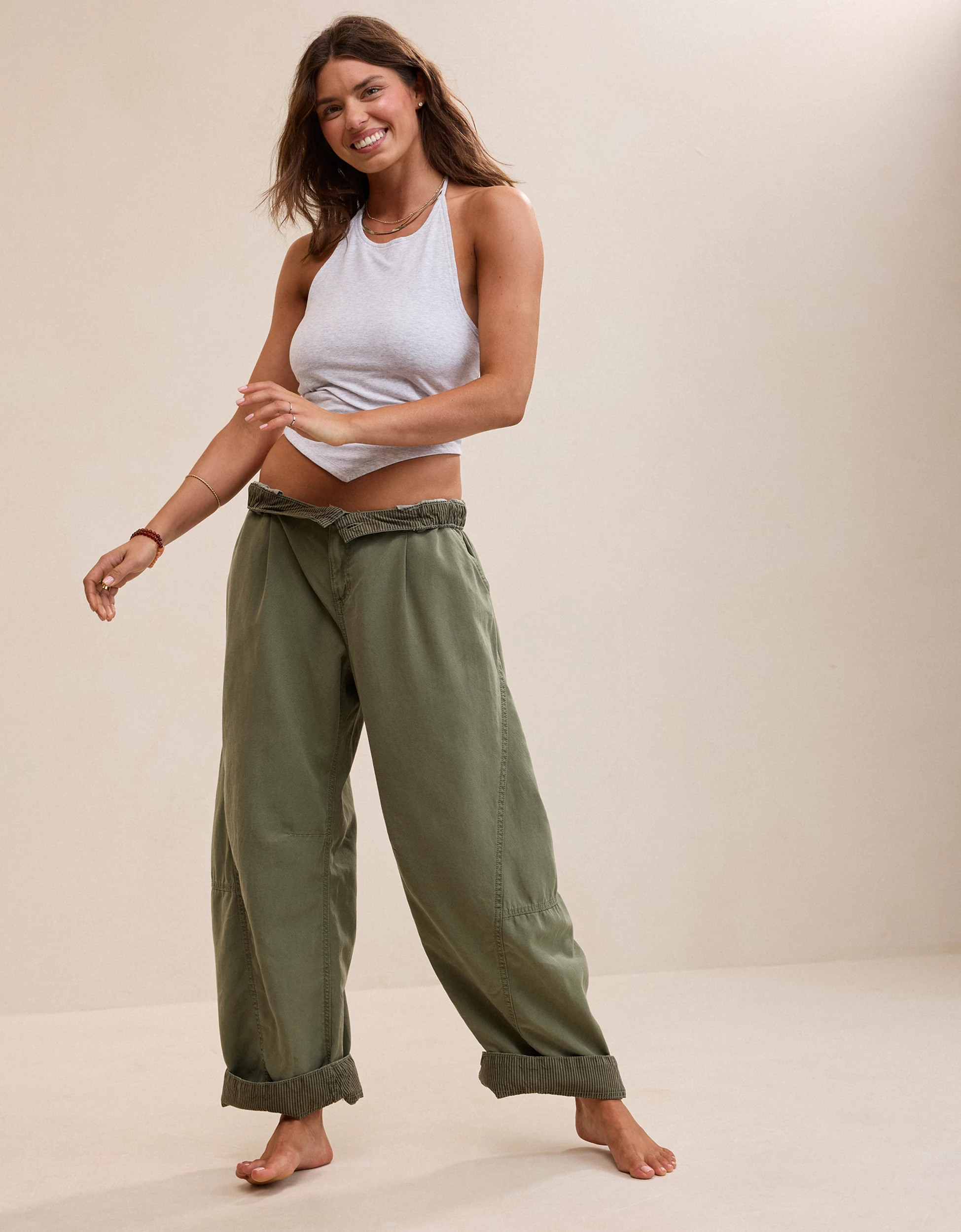 Aerie Utility Balloon Chino Pant | American Eagle Outfitters (US & CA)