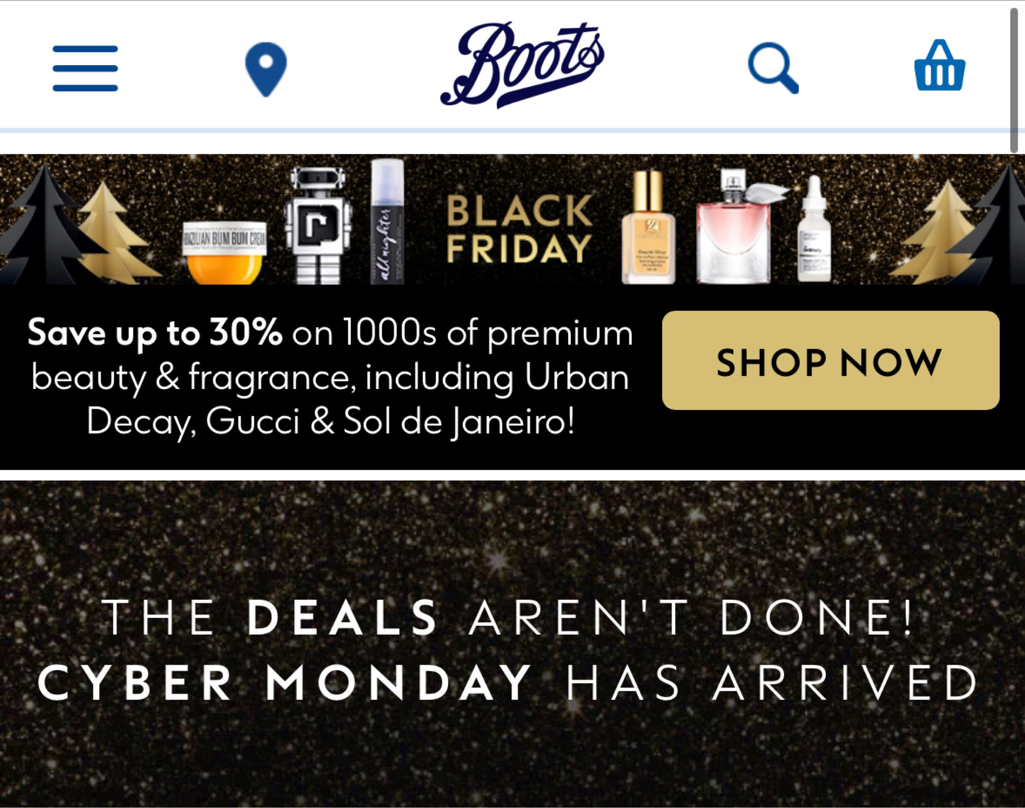 Boots Cyber Monday is still happening & the deals are great 

#LTKCyberWeek #LTKGiftGuide #LTKCyberSaleUK