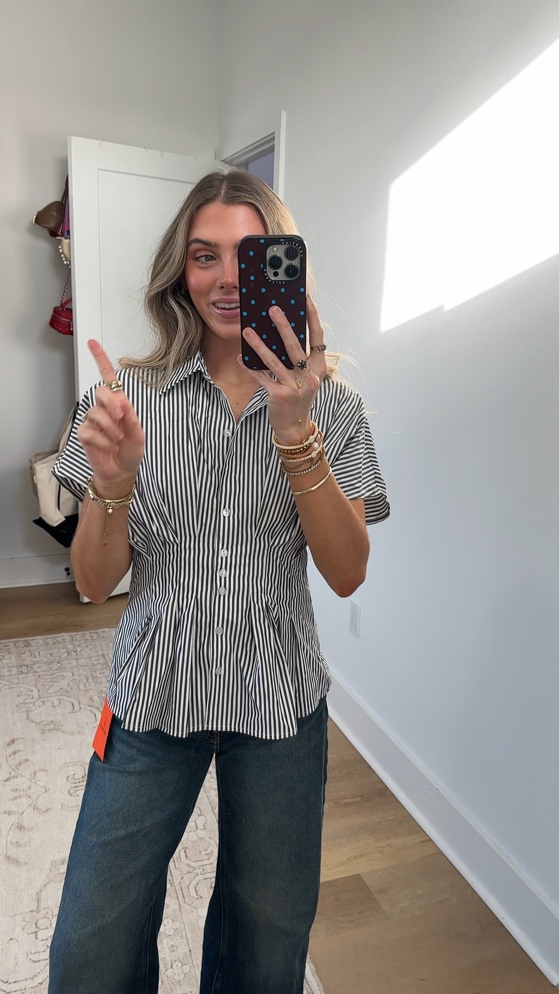 Amazon size small Tankaneo Womens Striped Peplum Button Down Shirts Short Sleeve Pleated Tops Summer Business Casual Blouses

#freepeople #lookforless #affordablefashion #budgetfriendly #budgetfashion #freepeopleinspired #freepeopledupes #amazon #amzonfinds #amazonmusthaves #amazonvirtualtryon #amazonfavorites #amazonfashion #founditonamazon #founditonamazonfashion amazon haul, amazon clothing haul, affordable fashion, clothing haul, spring clothing haul, summer clothing haul, amazon fashion, amazon finds, amazon fashion 2026. 

#LTKWorkwear #LTKSaleAlert #LTKootd