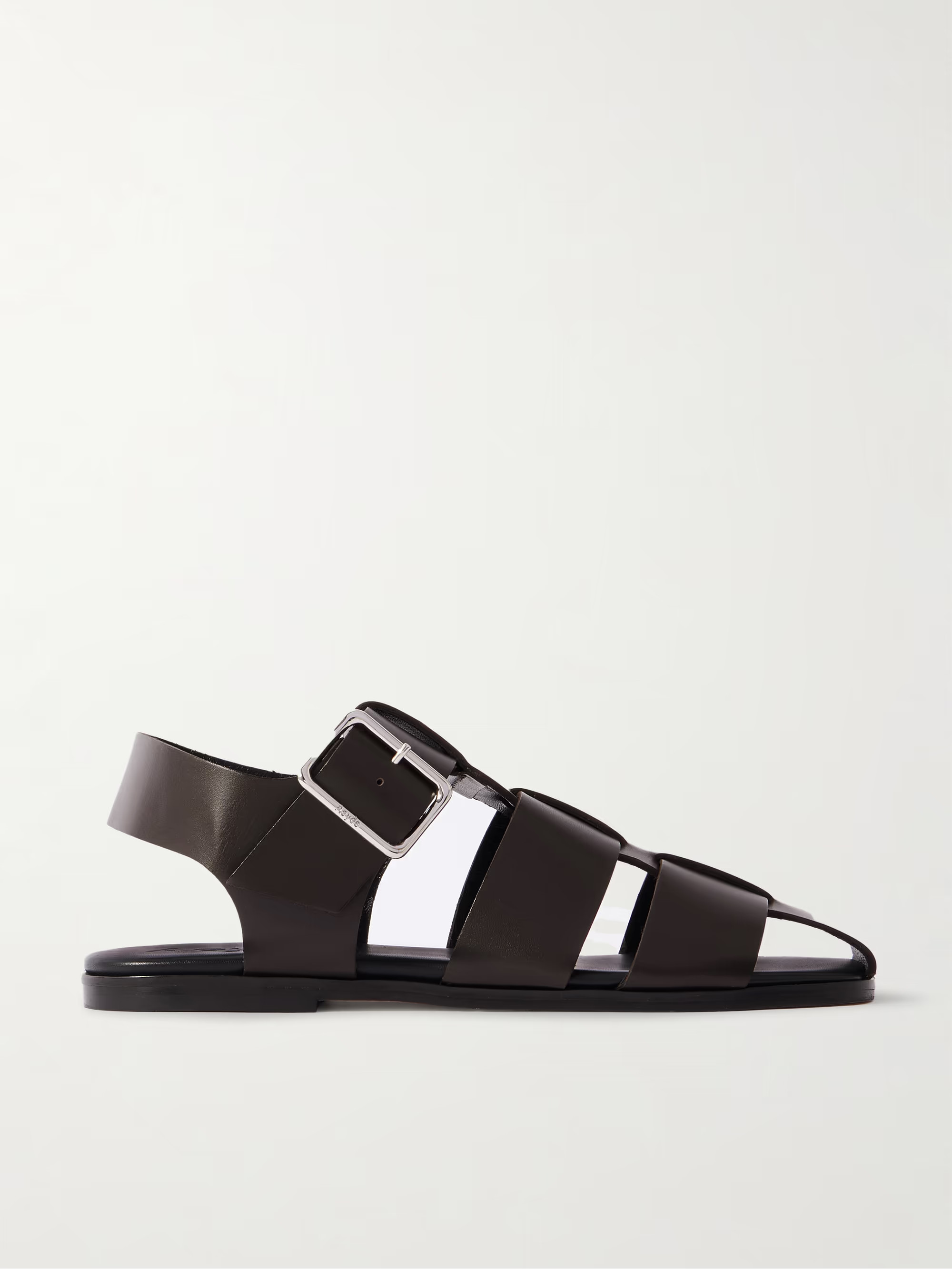 Whit leather sandals | NET-A-PORTER (US)