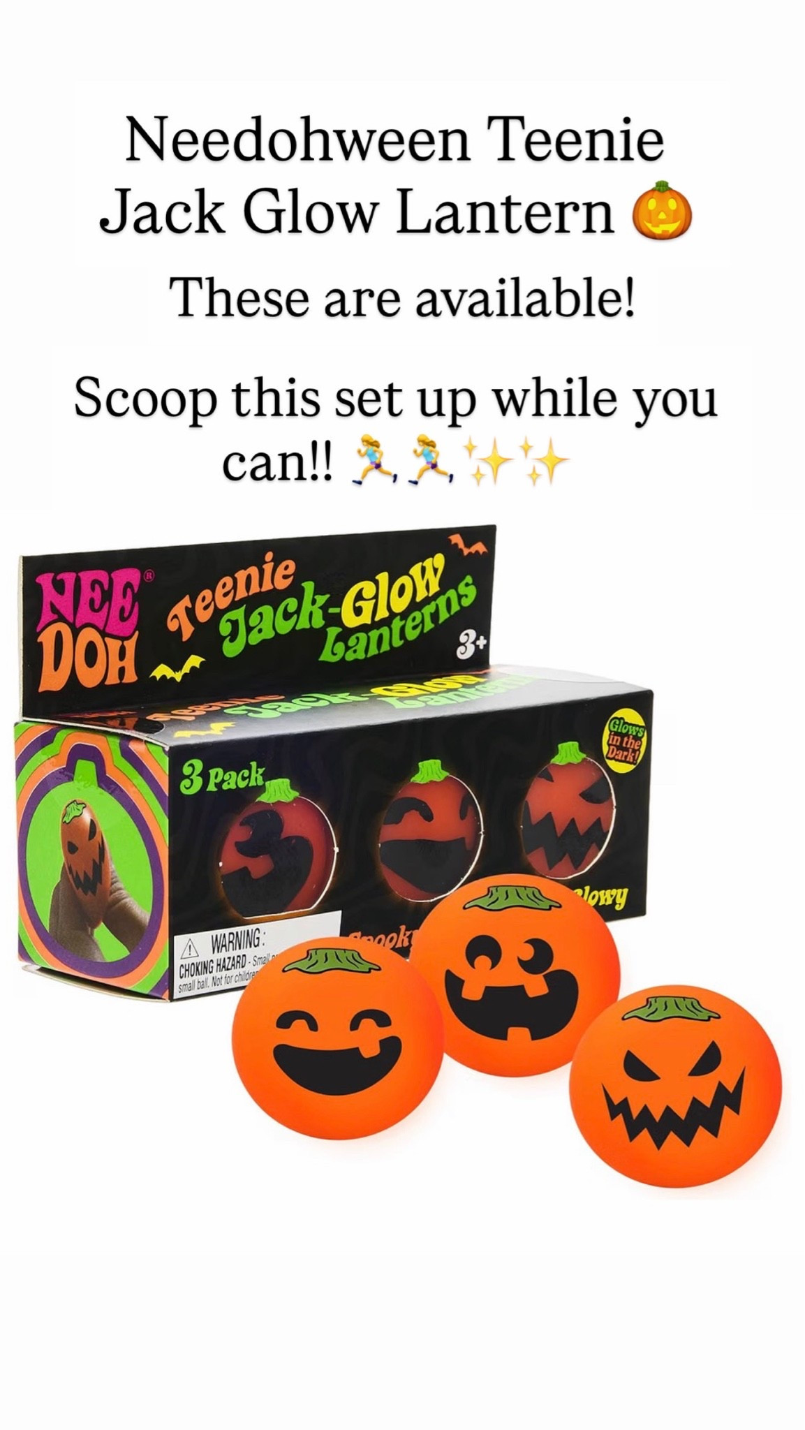 Needohween Teenie Jack Glow Lantern

#LTKKids