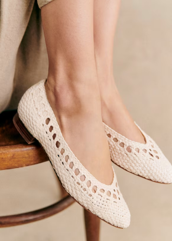 Anya Low Ballerinas | Sezane Paris - US