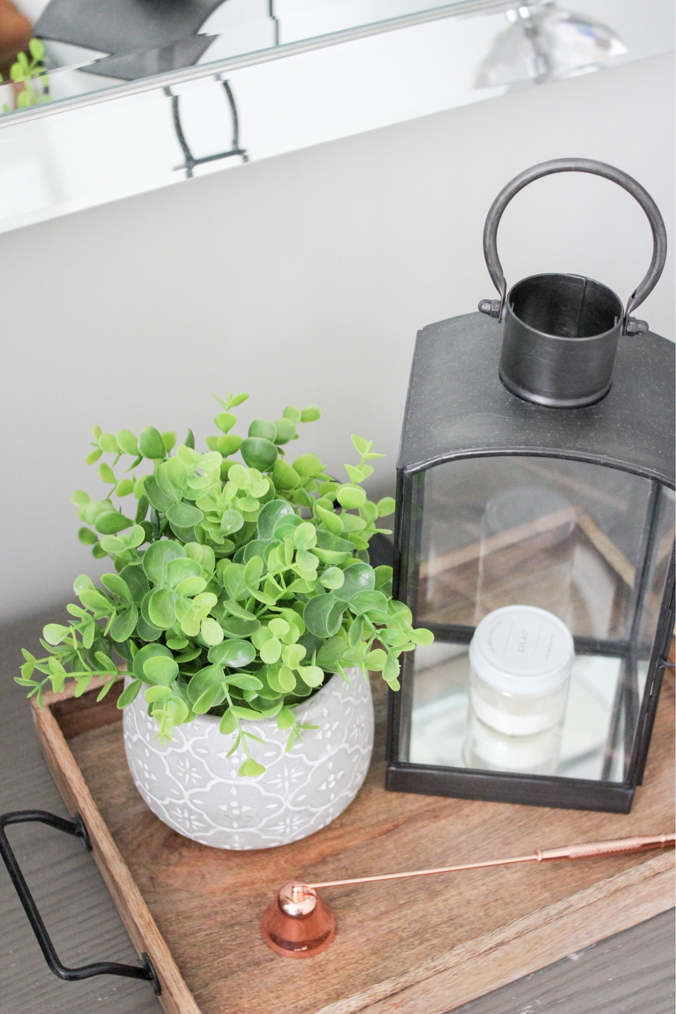 Nightstand styling lantern modern farmhouse English cottage 

#LTKhome #LTKsalealert #LTKSeasonal