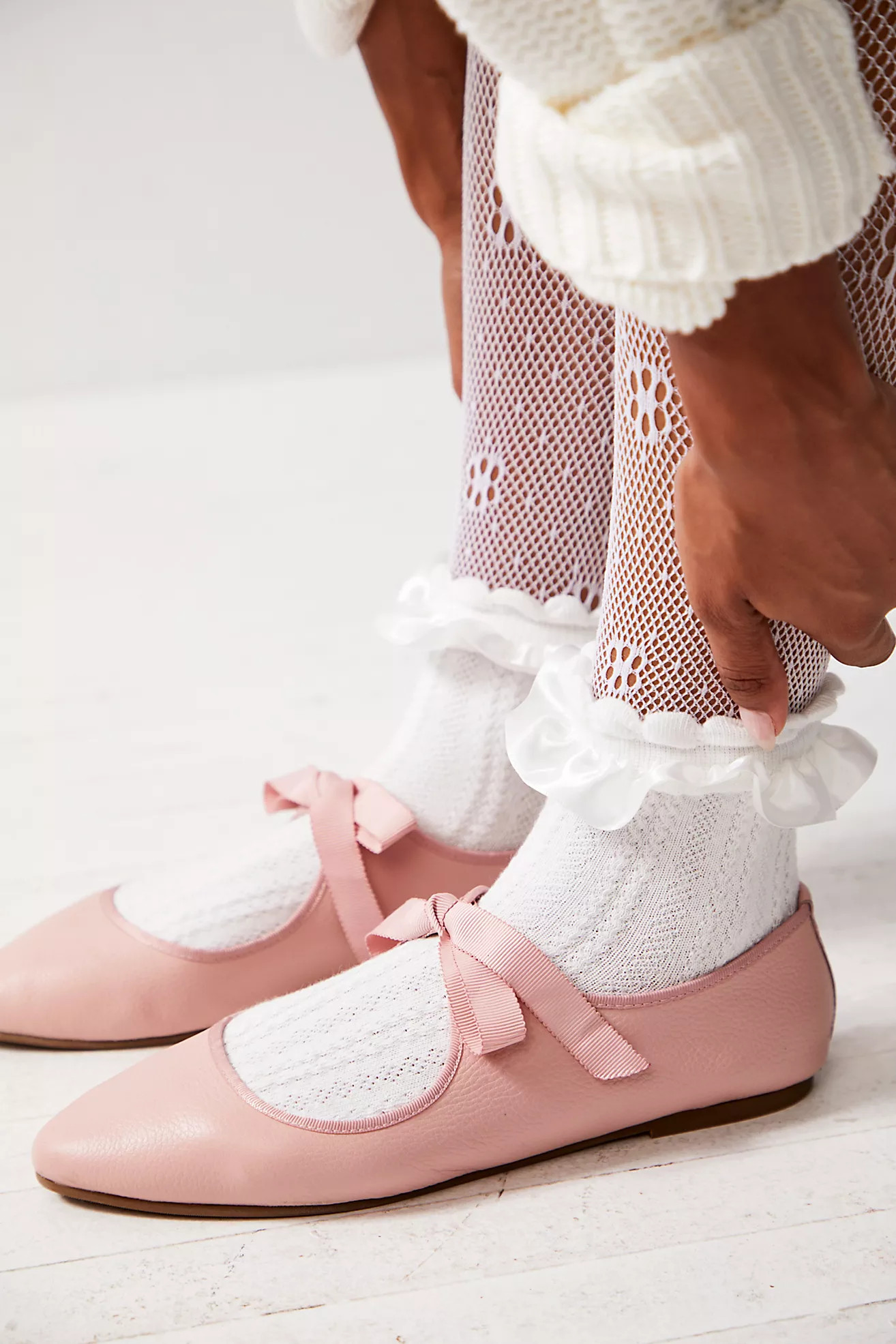 Tied With A Bow Ballet Flats | Free People (Global - UK&FR Excluded)