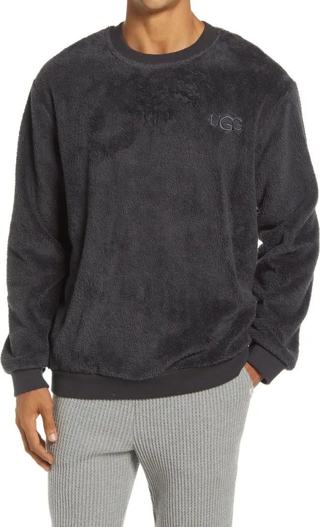UGG® Men's Coby High Pile Fleece Sweatshirt | Nordstrom | Nordstrom
