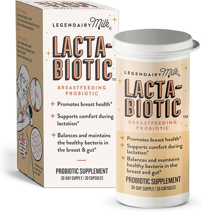 Legendairy Milk Lacta-Biotic Breastfeeding Probiotic | Lactation Supplements | Breast and Gut Hea... | Amazon (US)