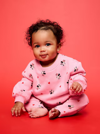 Old Navy x Disney Minnie Mouse Sweatshirt and Sweatpants Set for Baby | Old Navy (US)